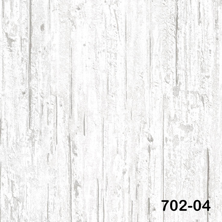Decowall Rina 702-04 Modern Eskitme Dokulu Beyaz Duvar 