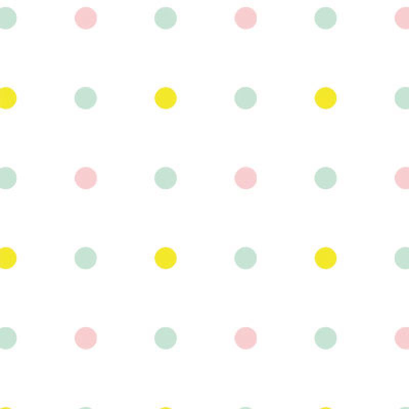 Adawall Adakids Duvar Kağıdı Çocuk Odası Puantiyeli