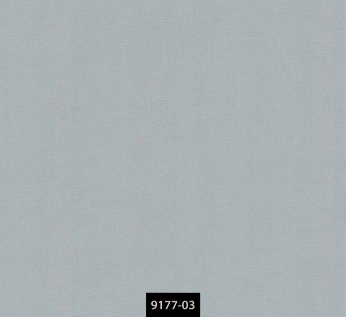 Valerian 9177-03 Mavi & Füme Tekstil Dokulu İthal Duvar