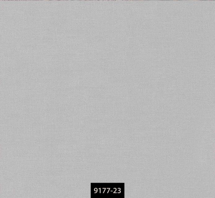 Valerian 9177-23 Gri & Gümüş Tekstil Dokulu İthal Duvar